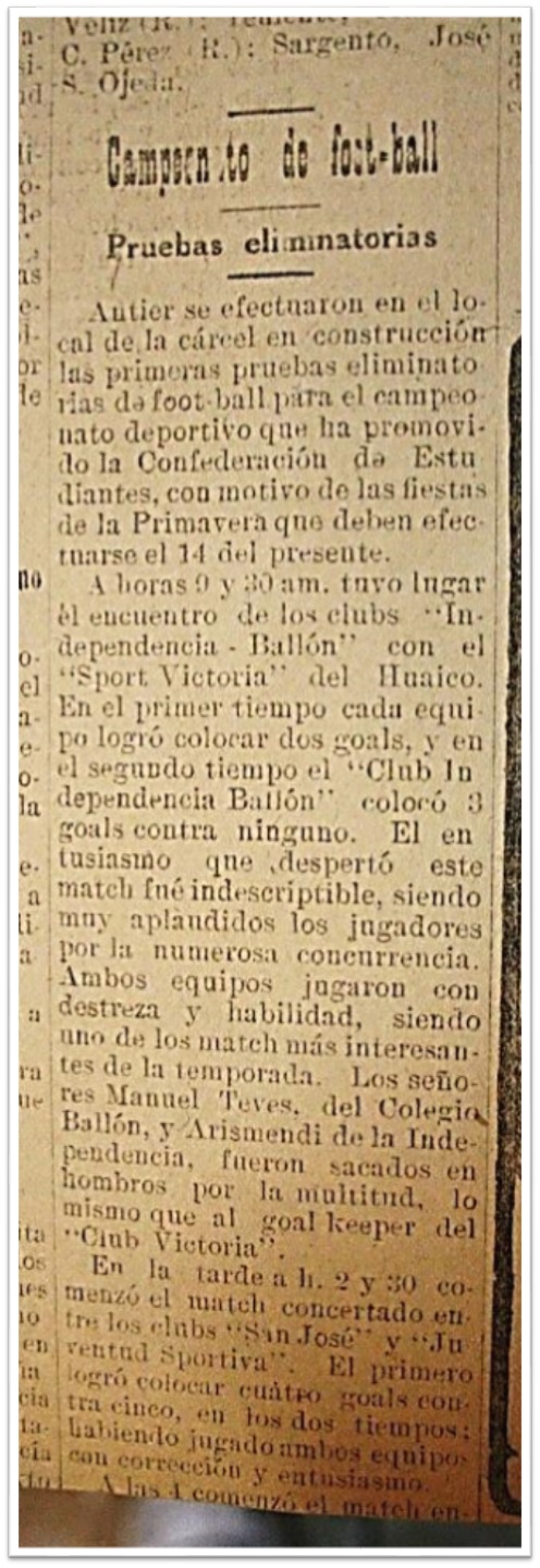 FBC Melgar 5 x 1 Instituto Comercial - 1917 (1)