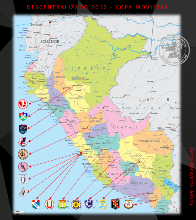 Descentralizado 2012 - Mapa