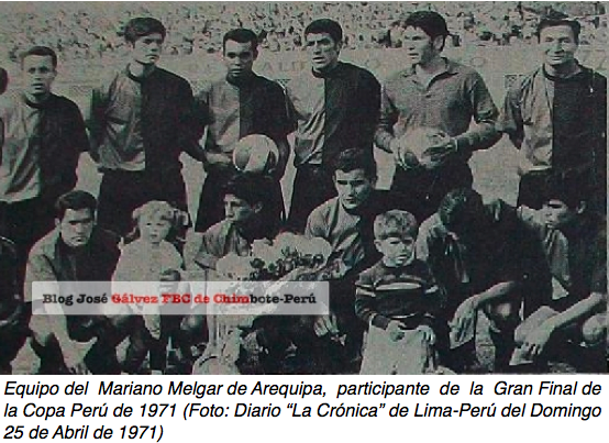 FBC Melgar 5 x 1 José Gálvez en Lima by La Crónica - 1971 (2)