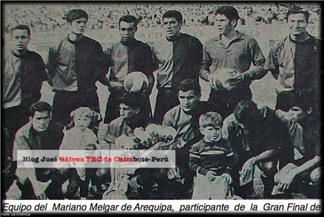 FBC Melgar 5 x 1 José Gálvez - Copa Perú 1971, Etapa Nacional, Fecha 1 by La Crónica